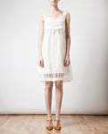 Birdcage’ Cotton-silk Dress