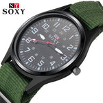 SOXY Men's Sport Quartz Wrist Military